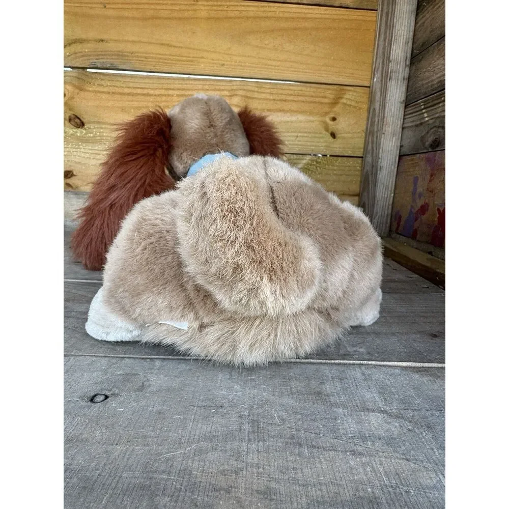 Disney Lady And The Tramp Stuffed Lady Dog With Collar‎ Metal Name Plate